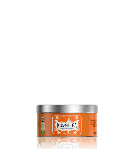 Kusmi Tea Sypaný černý čaj English Breakfast Bio, kovová dóza 20 g 21647A1030