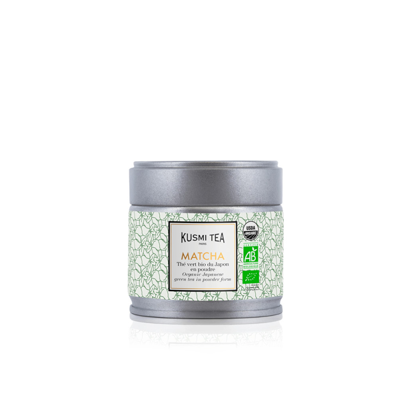 Kusmi Tea Matcha prášek 30 g, kovová dóza, bio 21695A1040