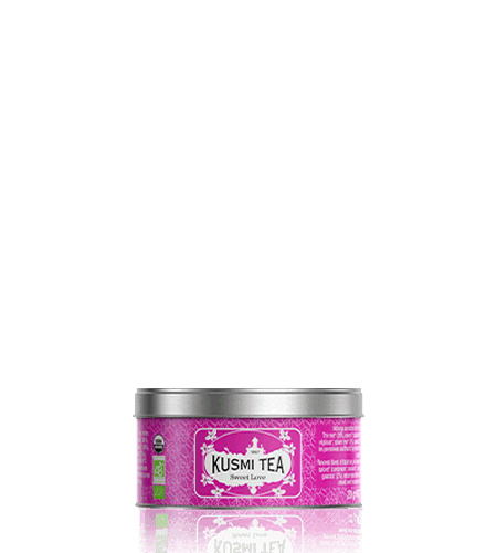 Kusmi Tea Sypaný černý  čaj Sweet Love Bio, kovová dóza 20 g 21084A1030