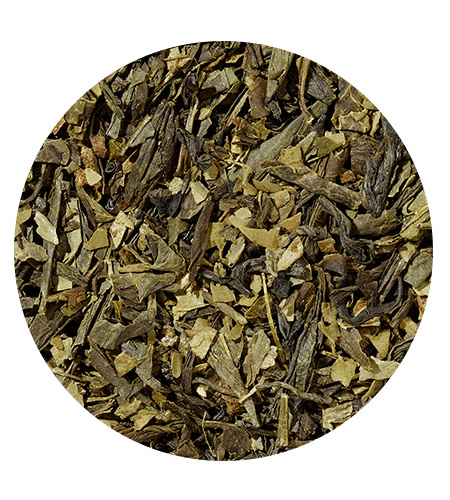 Kusmi Tea Sypaný zelený čaj s ženšenem pro lepší paměť Memory Ritual Bio, sáček 1 kg 21297A1010