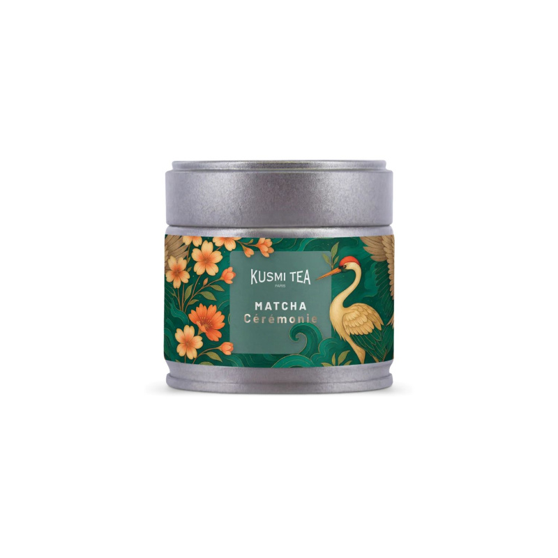 Kusmi Tea Matcha prášek Ceremonial, kovová dóza, bio, 30 g 21331A1040