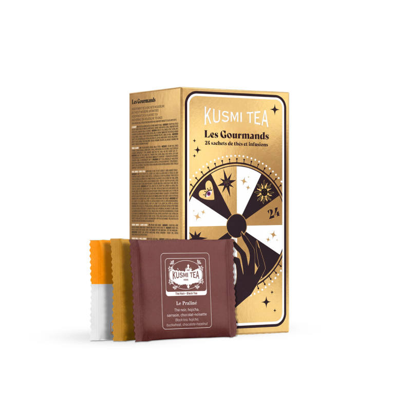 Kusmi Tea Dárkový sada Vánoční ikony 2026, Bio, 24 sáčků (58 g) 21367A1170
