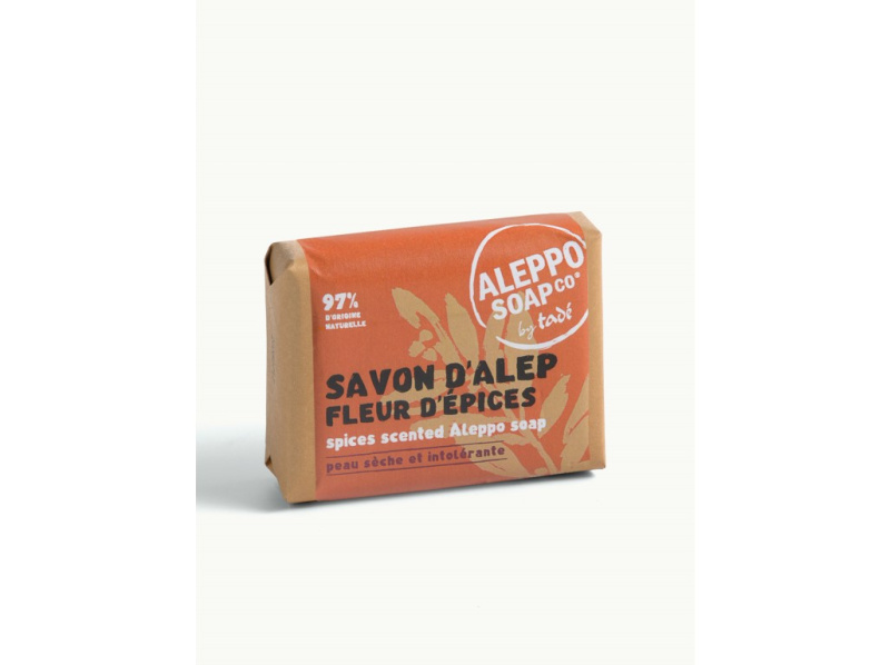 Aleppské mýdlo s vůní kořenitého květu 100 g