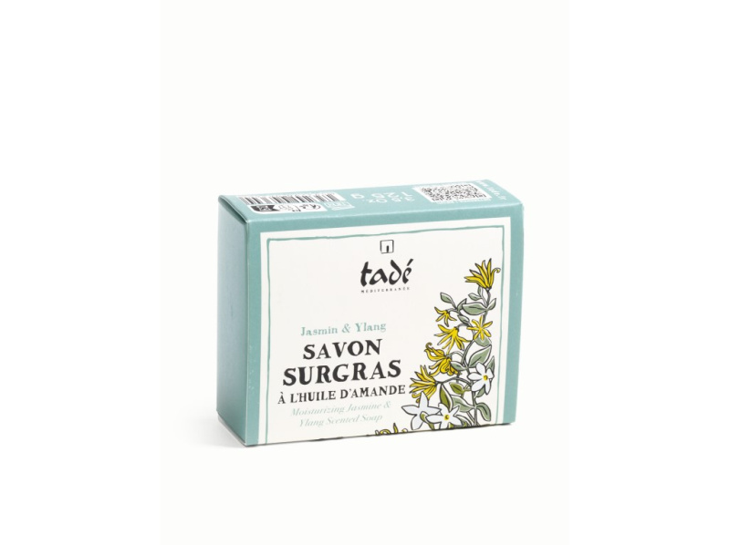 Přírodní mýdlo s mandlovým olejem a vůní jasmínu a ylang-ylang 125 g