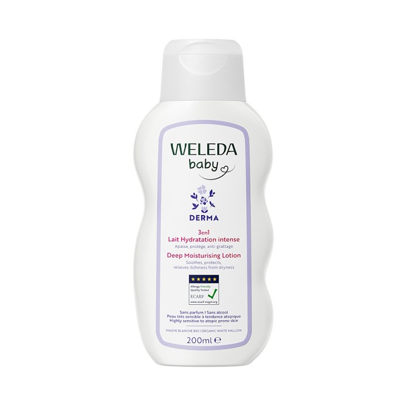 WELEDA 3v1 Derma hydratační mléko 200 ml