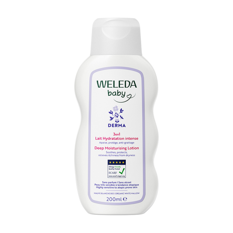 WELEDA 3v1 Derma hydratační mléko 200 ml