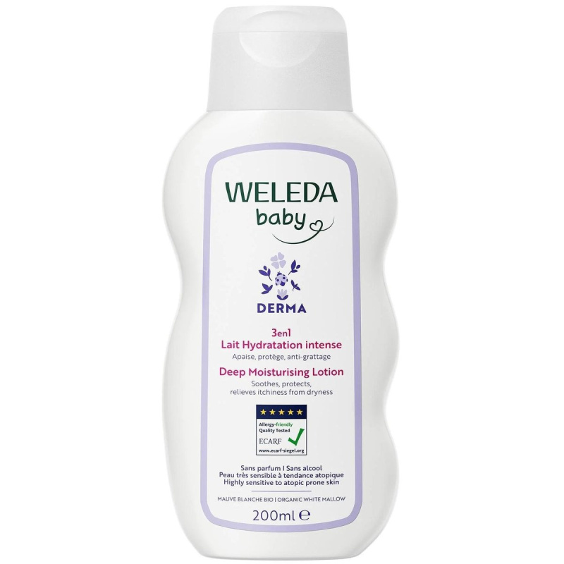 WELEDA 3v1 Derma hydratační mléko 200 ml