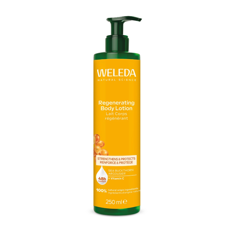 WELEDA Rakytníkové regenerační tělové mléko 250 ml