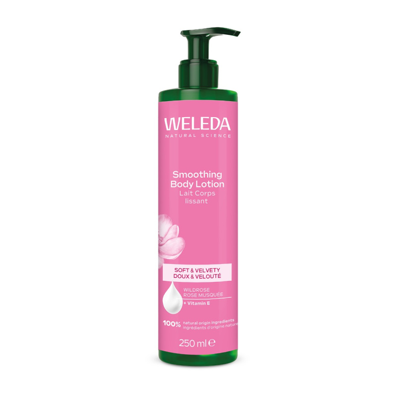 WELEDA Zjemňující tělové mléko s Divokou růží 250 ml
