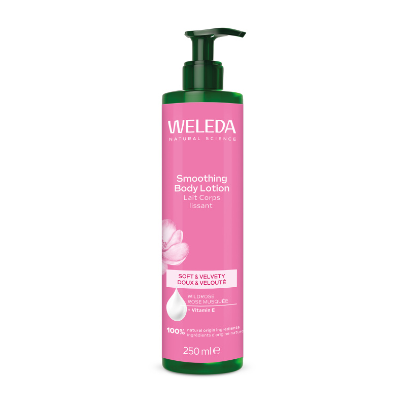 WELEDA Zjemňující tělové mléko s Divokou růží 250 ml