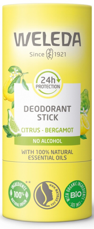 Weleda Deostick Citrus-Bergamot, 50g