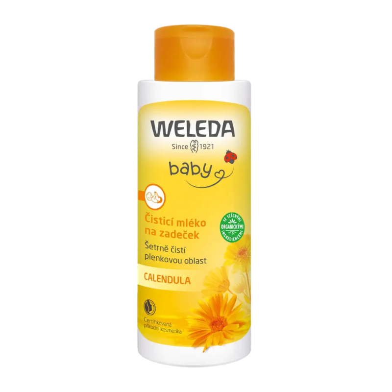 WELEDA Čisticí mléko na zadeček 400 ml