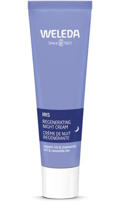 Weleda Kosatec hydratační noční krém pro normální a suchou pleť 30 ml