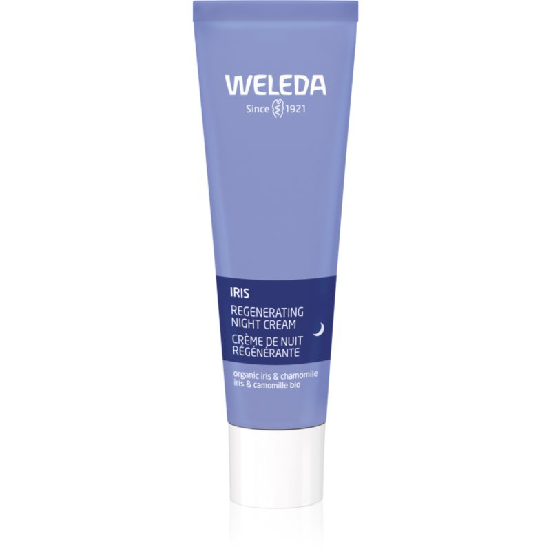 Weleda Kosatec hydratační noční krém pro normální a suchou pleť 30 ml