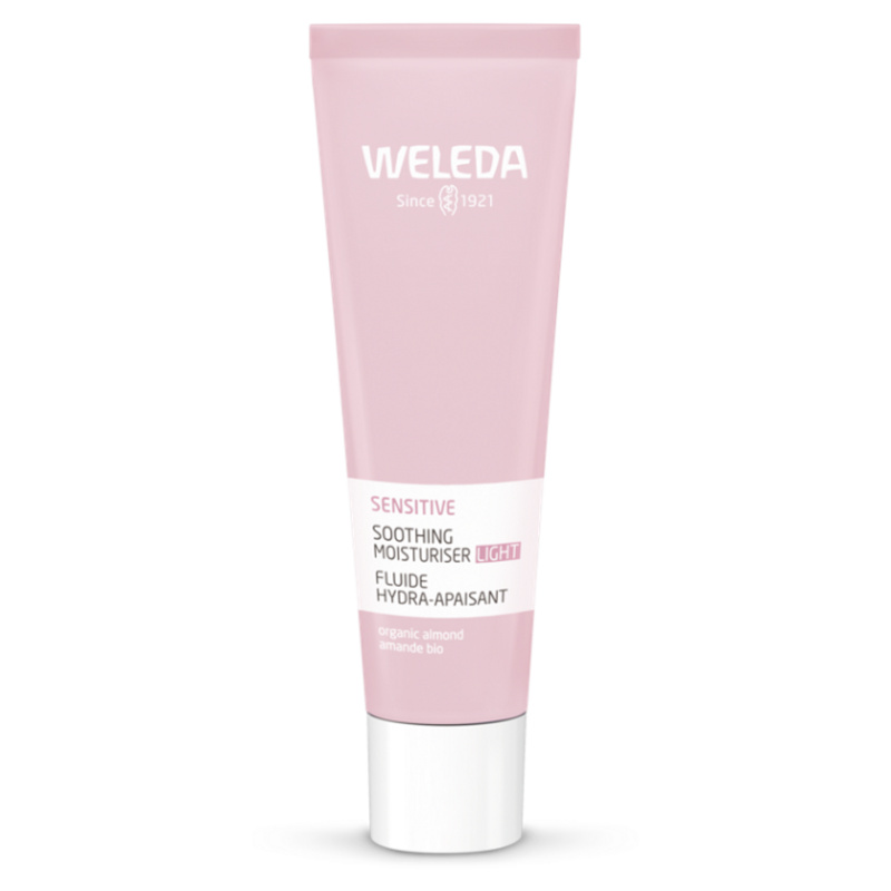 Weleda Sensitive Light zklidňující pleťový krém pro citlivou pleť 30 ml