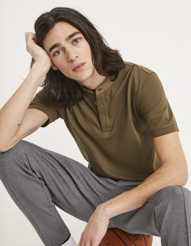 Celio Bavlněné tričko Sebimao - Pánské