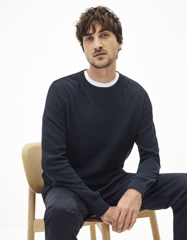 Celio Bavlněný svetr Teverti - Pánské