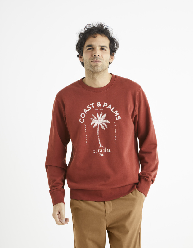 Celio Mikina Begrif s potiskem - Pánské