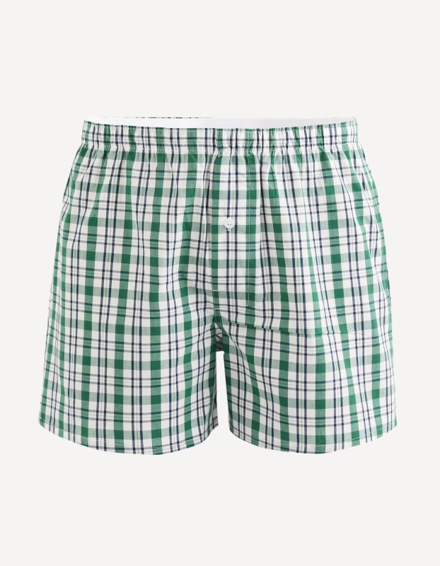 Celio Trenýrky kostkované Biboucheck - Pánské