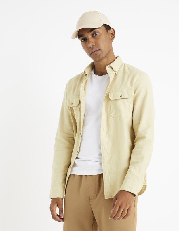 Celio Flanelová košile Caoflacko - Pánské