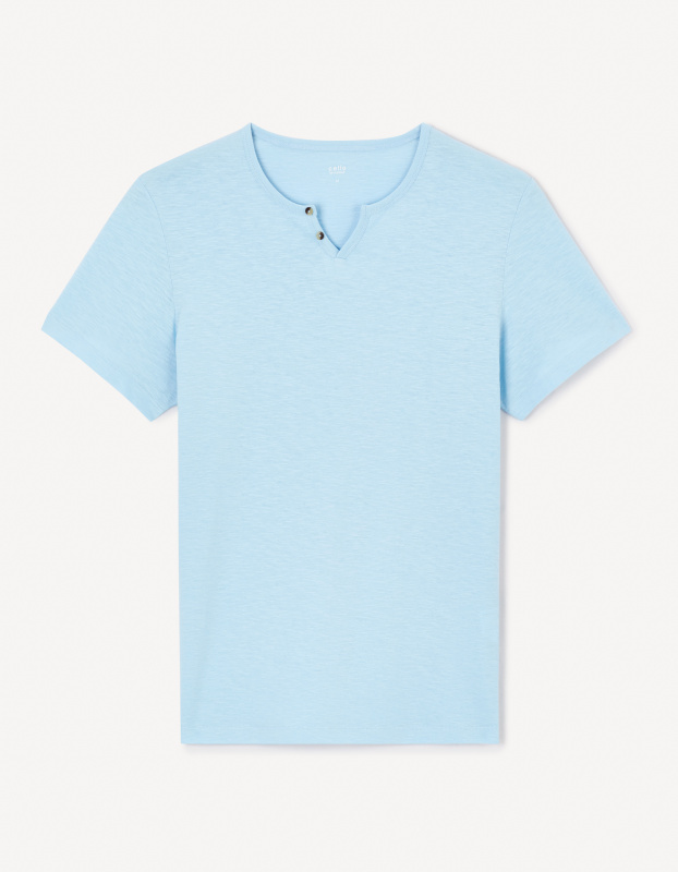 Celio Bavlněné tričko Jenecko - Pánské