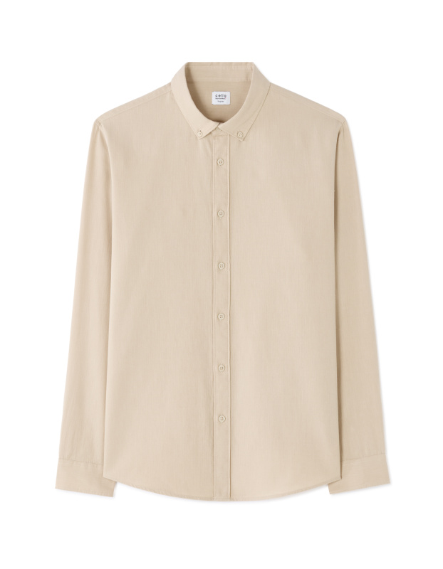 Celio košile Manelle béžová