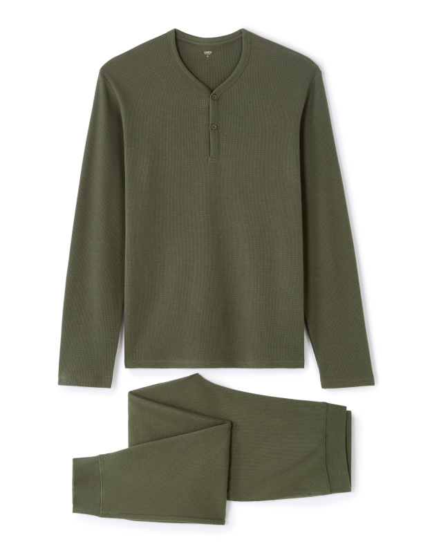 Pánské pyžamo Celio Mipywaffle