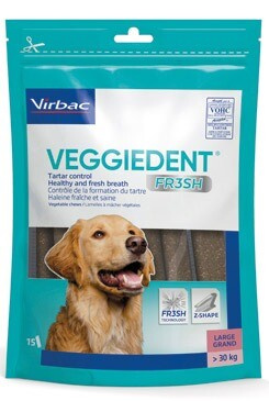 Virbac CET Veggiedent Fresh (15 ks/bal.) L 490g