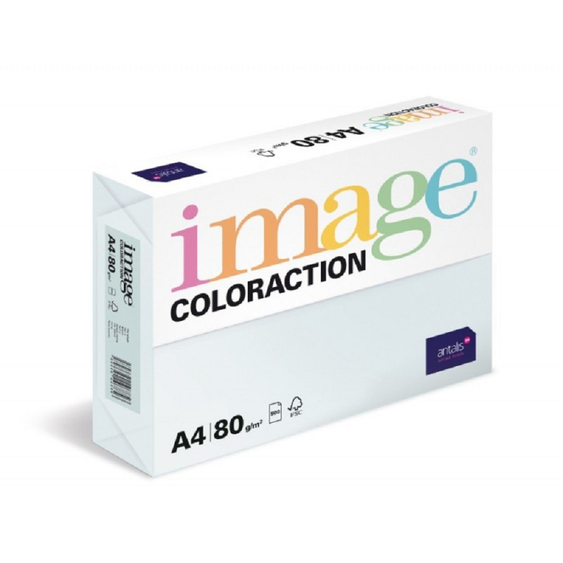 Coloraction A4 80 g 500 ks - Iceland/středně šedá