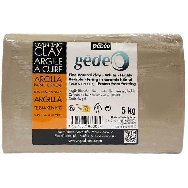 Vypalovací hmota bílá 5kg