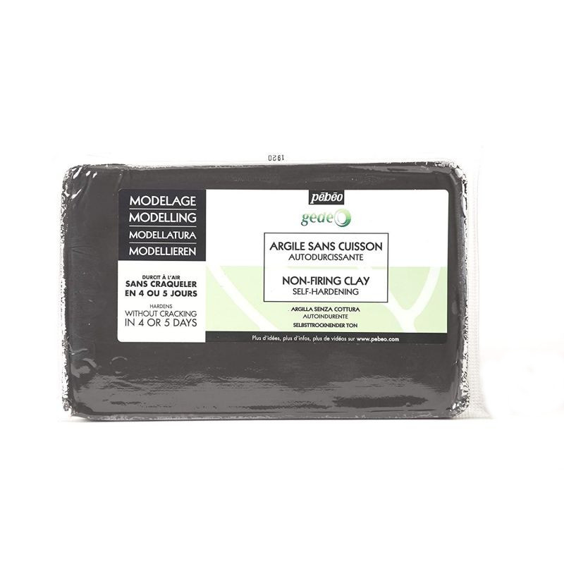 Samotvrdnoucí hlína černá 1,5kg Gédéo