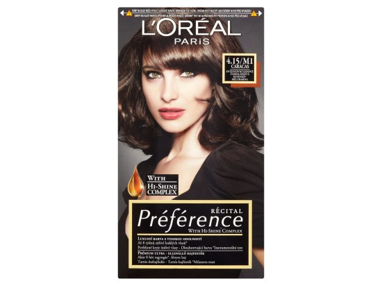 L’Oréal Paris Préférence barva na vlasy odstín 4.15 Intense Deep Brown 1 ks