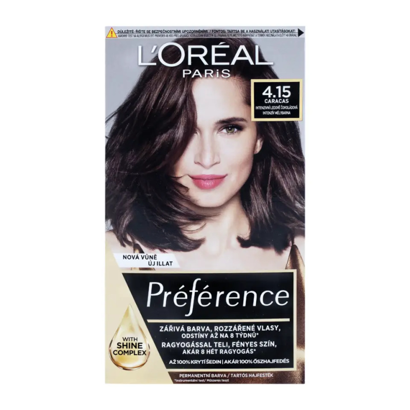 L’Oréal Paris Préférence barva na vlasy odstín 4.15 Intense Deep Brown 1 ks