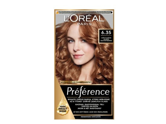 L’Oréal Paris Préférence barva na vlasy odstín 6.35 Light Amber 1 ks