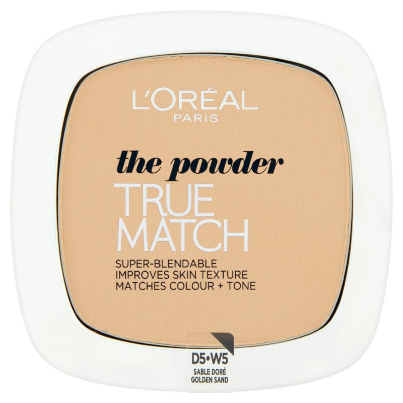 L’Oréal Paris True Match kompaktní pudr odstín 5D/5W Golden Sand 9 g