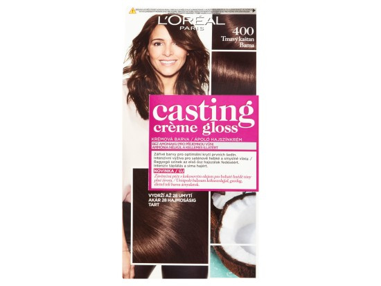 L’Oréal Paris Casting Creme Gloss barva na vlasy odstín 400 Dark Brown 1 ks