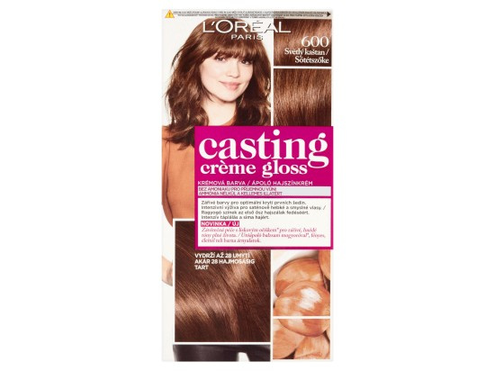 L’Oréal Paris Casting Creme Gloss barva na vlasy odstín 600 Light Brown 1 ks