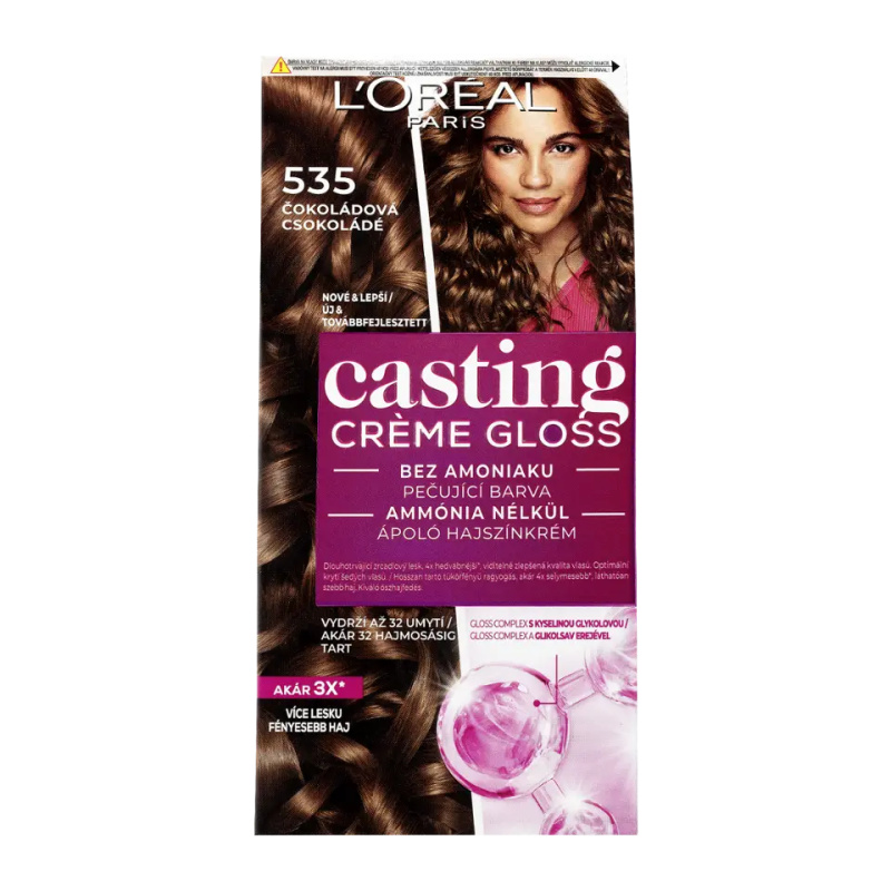 L’Oréal Paris Casting Creme Gloss barva na vlasy odstín 535 Chocolate 1 ks