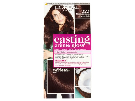 L’Oréal Paris Casting Creme Gloss barva na vlasy odstín 323 Dark Chocolate 1 ks