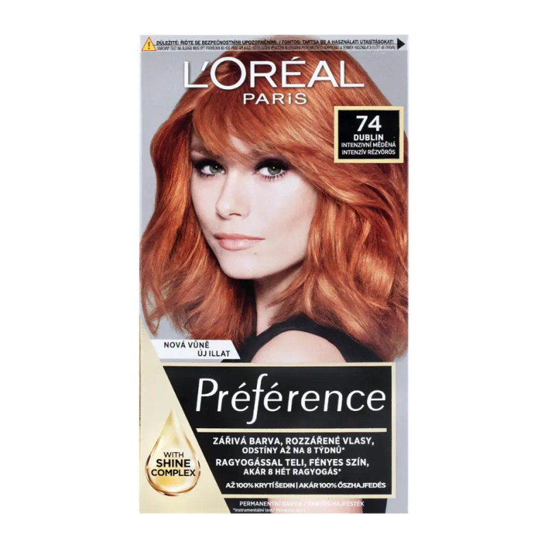 L’Oréal Paris Préférence barva na vlasy odstín 7.4 Mango Copper 1 ks