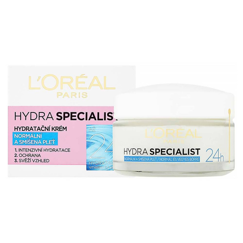 L’Oréal Paris Hydra Specialist denní hydratační krém pro normální až smíšenou pleť 50 ml