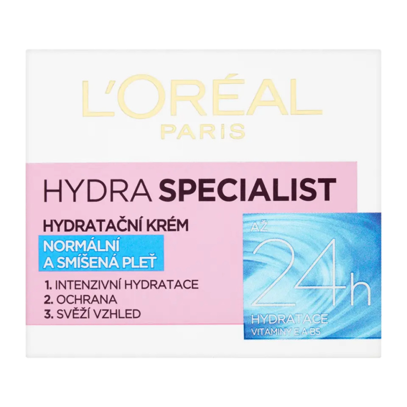 L’Oréal Paris Hydra Specialist denní hydratační krém pro normální až smíšenou pleť 50 ml