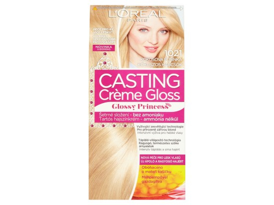 L’Oréal Paris Casting Creme Gloss barva na vlasy odstín 1021 Coconut Kiss 1 ks