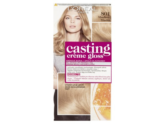 L’Oréal Paris Casting Creme Gloss barva na vlasy odstín 801 Almond 1 ks