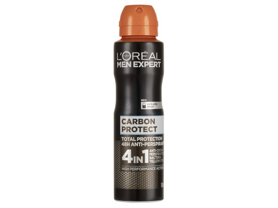 L’Oréal Paris Men Expert Carbon Protect antiperspirant ve spreji 150 ml