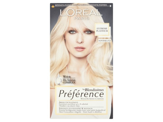 L’Oréal Paris Préférence barva na vlasy odstín Ultra Platinum 1 ks