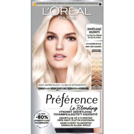 L’Oréal Paris Préférence barva na vlasy odstín Ultra Platinum 1 ks