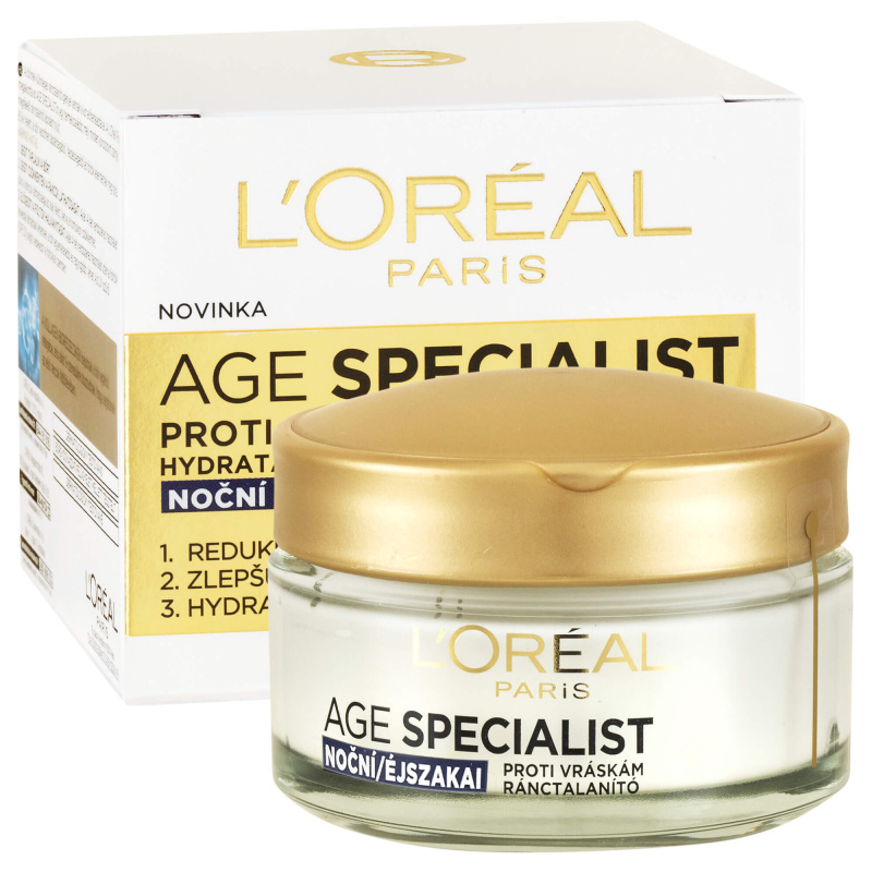 L’Oréal Paris Age Specialist 35+ noční krém proti vráskám 50 ml