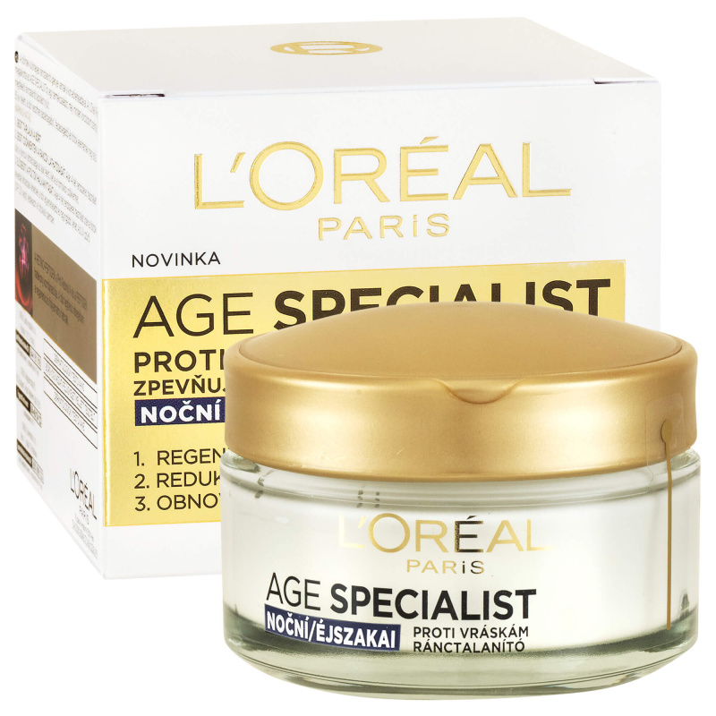 L’Oréal Paris Age Specialist 45+ noční krém proti vráskám 50 ml
