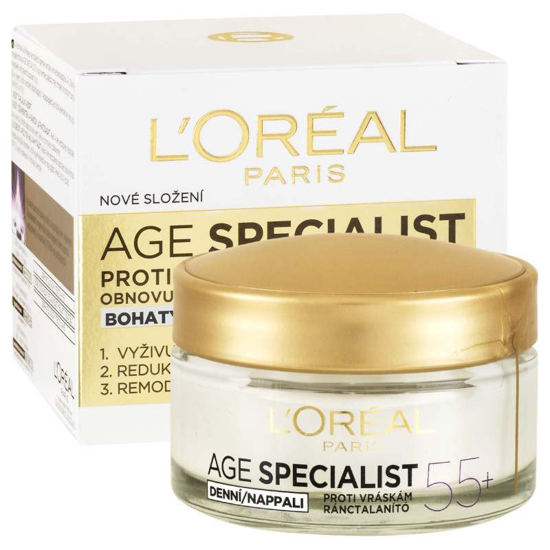 L’Oréal Paris Age Specialist 55+ denní krém proti vráskám 50 ml